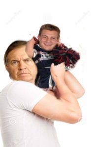 Is Belicheck babying Gronk till Brady Gets back?