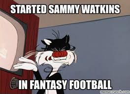 #SammyWatkins is about as trustworthy as gas station Sushi